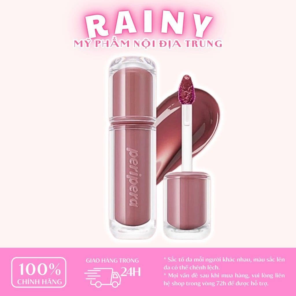 [PERIPERA] Son bóng Peripera Mood Glowy Tint 4g (đọc kỹ mô tả sản phẩm)
