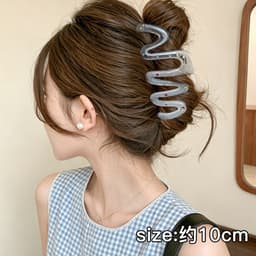 Kẹp vuốt tóc nhiều hình dạng  phong cách Hàn Quốc dành cho nữ Kẹp tóc thanh lịch cho kiểu tóc xinh, nhatle.store2 9
