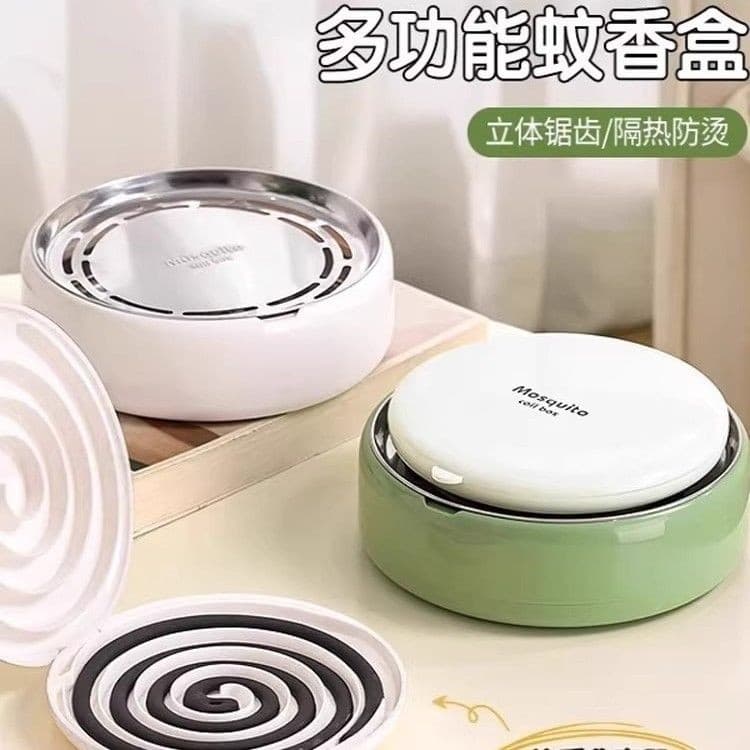 Hộp nhang muỗi mosquito có nắp cắt khuôn nhang muỗi