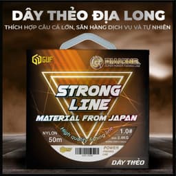 Dây Câu GUF Địa Long Săn Hàng 100m 1