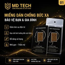 Miếng Dán Ngăn Bức Xạ Điện Từ Hàn Quốc - 24K Gold, Miếng Dán điện thȯại Chống Bức Xạ Có Hại Với Con Người 8