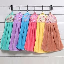 Combo Từ 1 - 10 Cái Khăn lau tay nhà bếp loại lông mềm kích thước 32x21cm _LMA 1