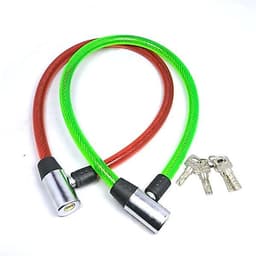 Khoá dây cáp chống cắt chống trộm xe đạp xe máy nhà cửa 1