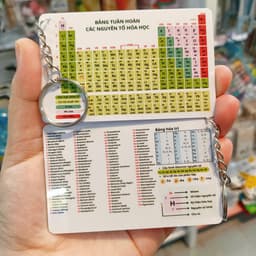 MÓC KHÓA BẢNG TUẦN HOÀN NGUYÊN TỐ HÓA HỌC NHỰA PVC DẦY 4 LỚP – TIỆN LỢI, NHỎ GỌN, SIÊU HỮU ÍCH! 4