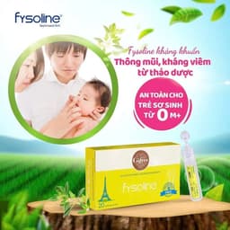[Quà Tặng] Nước Muối Fysoline Septinasal - Vàng 20 Ống (Date T4.2027) 2