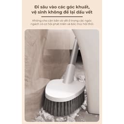 Bộ chổi toilet và hộp đựng hiện đại Nago – chống mùi, giữ vệ sinh tối đa 9