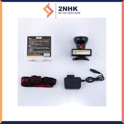 Đèn pin đội đầu thợ lặn-Đèn chịu nước T316, Cam kết sáng 48H, 150W, kèm Dây đeo và Sạc, Sáng xa 300M 4