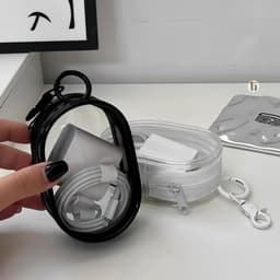 Ví mini đựng cốc sạc, tiền và thiết bị điện tử – nhựa PVC chống thấm nước 8
