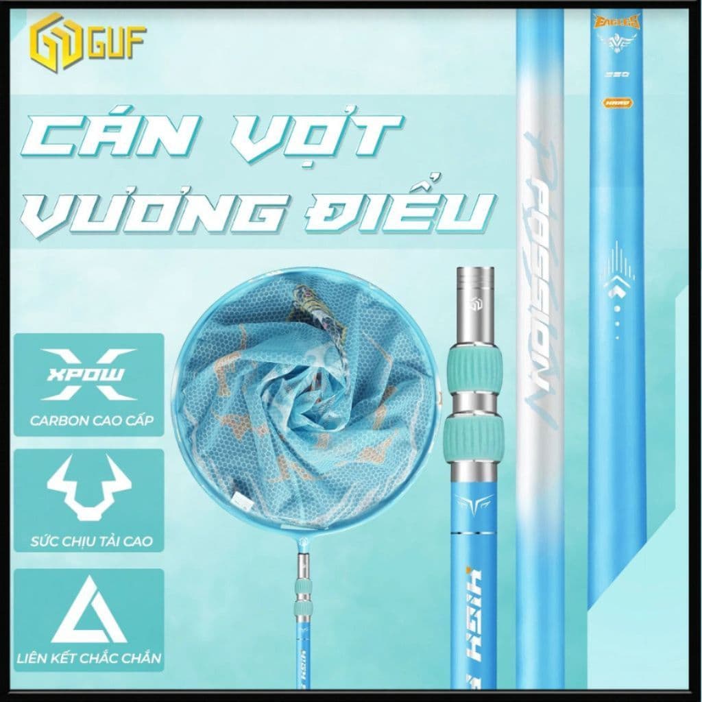 Cán Vợt Câu Đài GUF Vương Điểu