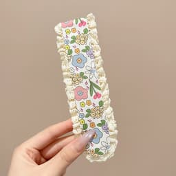 Băng Đô Ren Bản To Dán Tóc Cho Bé Gái - Phụ Kiện Tóc Hằng Ngày Tiện Dụng, Thoải Mái T866 3