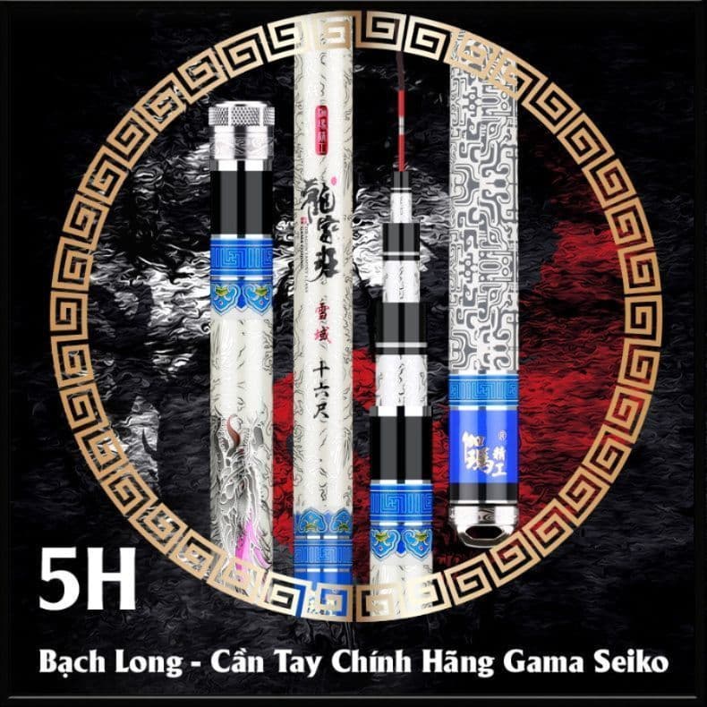 Cần Câu Tay Gama Seiko Bạch Long