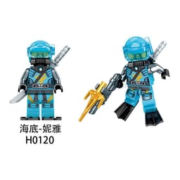 [Sẵn Hàng][IN LƯNG]Mô Hình Thợ Lặn Ninjago-Mô Hình Lắp Ghép-Minifigures Ninjago Season 14 5