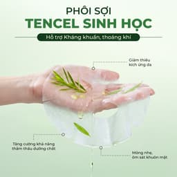 Hộp 10 Miếng Mặt Nạ Tràm Trà KEYSHU Hỗ Trợ Giảm Mụn, Kiểm Soát Dầu, Làm Dịu Da 26ml SKINCARESHOP 3
