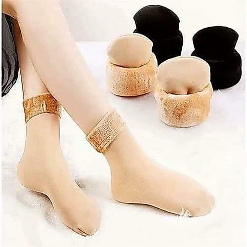Combo 10 đôi tất lót lông siêu ấm