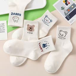 Combo 10 Đôi Tất Unisex Cao Cổ Lucky, Vớ Contton Thoáng Khí Kháng Khuẩn ZepXinh.Store 6