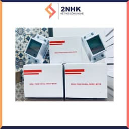 CÔNG TƠ ĐIỆN TỬ 80A loại 1 thông số và 4 thông số, đo số điện tiêu thụ (kWh), công suất (W), điện áp (V), cường độ (A) 3