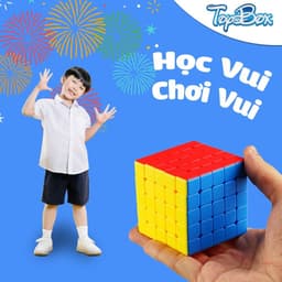 Rubic đồ chơi trí tuệ rubik 6 mặt 3x3, 5x5 giúp kích thích tư duy phán đoán cho trẻ sớm 2