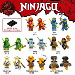 [CÓ SẴN]Mô Hình Nhân Vật Ninjago- Lắp Ghép Ninjago Core Evo-Mãng Xà Sepentine 1