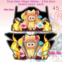 Tem Dán Nhựa Nhám Vario 125 2023-2025  nhiều mẫu hót 7
