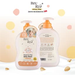 Sữa Tắm Gội BZU BZU Cho Bé 2in1 – Chiết Xuất Tự Nhiên, Làm Sạch Dịu Nhẹ, Dưỡng Ẩm Da Mềm Mịn Cho Trẻ Sơ Sinh hyhybaby 6
