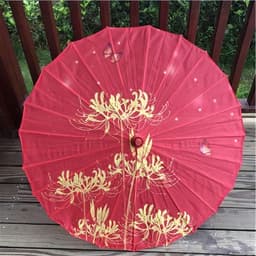 Ô vải cosplay HOA THÀNH phụ kiện chụp ảnh phong cách cổ trang Thiên quan tứ phúc 2