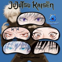 Bịt Mắt in hình Jujutsu Kaisen Toge Gojo Sukuna Chú thuật hồi chiến - Miếng che mắt ngủ êm ái Phụ kiện cosplay 1