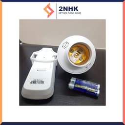 ĐUI ĐÈN ĐIỀU KHIỂN TỪ XA KHÔNG DÂY MÀU TRẮNG CÓ HẸN GIỜ TẮT - ĐUÔI ĐÈN ĐIỀU KHIỂN TỪ XA 4