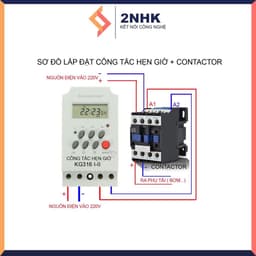 Khởi Động Từ Contactor AC công suất 18A và 32A 220V 7