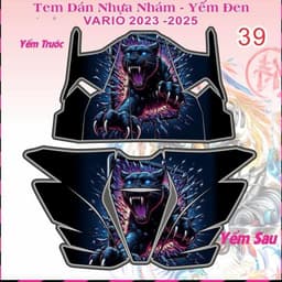Tem Dán Nhựa Nhám Vario 125 2023-2025  nhiều mẫu hót 6