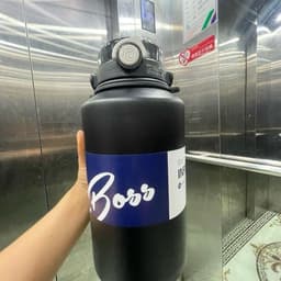 [ HOT Bán Chạy Giá Rẻ + Tặng Túi Giữ Nhiệt ]Bình giữ nhiệt Boss Dung 2L Tặng Kèm Cọ Rửa + Sicker 3D 8
