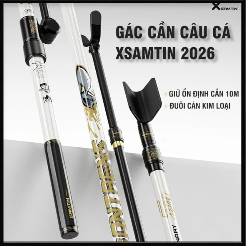 Gác Cần Câu Cá XSamtin 2026