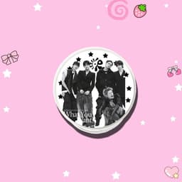 Giá đỡ điện thoại acrylic Kpop  Griptok KEONHO MARTIN JAMES JUHOON SEONGHYEON giá đỡ ngón tay gấp ph nlp 8