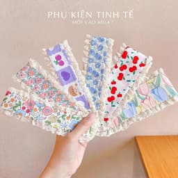 Băng Đô Ren Bản To Dán Tóc Cho Bé Gái - Phụ Kiện Tóc Hằng Ngày Tiện Dụng, Thoải Mái T866 6
