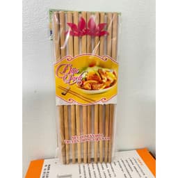 Combo 10 Đôi Đũa tre sạch an toàn cho sức khỏe (Vỉ 10 đôi) 4