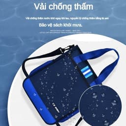 Cặp học sinh lớp 1-6 chất liệu vải Oxford không thấm nước.(HuongBun) 2