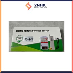 Bộ công tắc điều khiển từ xa acquy 24V - 5km bật tắt máy xịt thuốc, động cơ điện 1 chiều 24V (có học lệnh từ khiển khác) 4