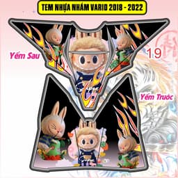 Tem Dán Nhựa Nhám Vario 125-150 2018 - 2022  nhiều mẫu 8