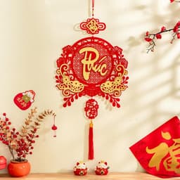 Combo Set Ông Thần Tài + 3 Khánh Phúc Lộc Thọ Trang Trí Tết 2026 Trang Trí Nhà Cửa Mang Lại May Mắn Thị Vượng 3