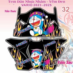 Tem Dán Nhựa Nhám Vario 125 2023-2025  nhiều mẫu hót 1