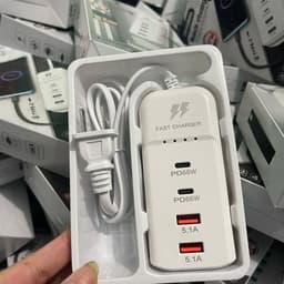 Bộ Sạc Nhanh 66W Đa Năng 5 Trong 1 Ngắt Tự Động, Bảo Vệ Thiết Bị, Sạc 5 Thiết Bị 1 Tương Thích Cao [NgocAnh98] 4