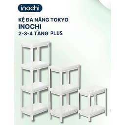 Kệ đa năng Tokyo Plus - Inochi | Thiết kế với kích thước lớn hơn, dể tháo lắp, cứng cáp, ngăn nắp 1