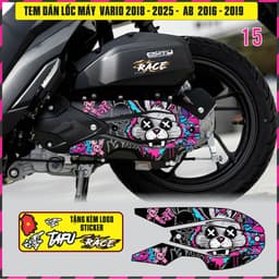Tem Dán Lốc Máy Xe Vario 125/150 Đời 2018 2025 AB 2016 - 2019 RẤT NHIỀU MẪU 4