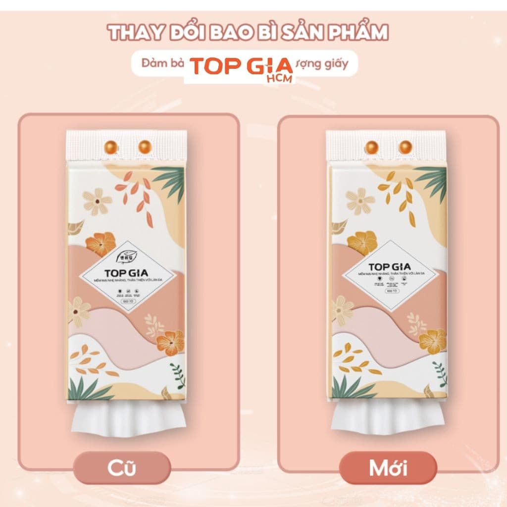 Khăn giấy Top Gia Tiểu Hạ  giấy vệ sinh treo tường 1000 tờ 4 lớp, chất lượng vượt trội, tiện lợi cho mọi gia đình.