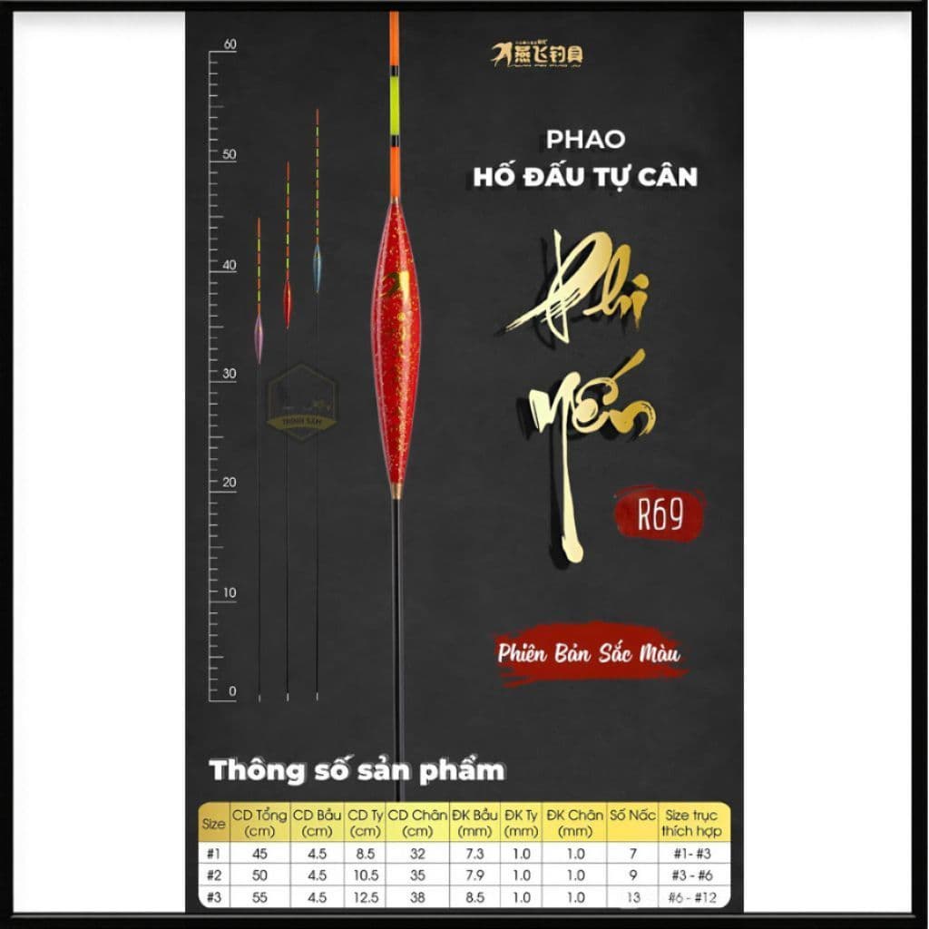 Phao Hố Đấu Tự Cân Phi Yến R69