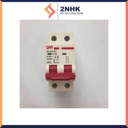 Aptomat DC 1000V 16A, 20A, 25A, 32A, 40A , 63A, 125A, chống sét DC 1000V và cắt sét AC 385V cho điện 220v 7