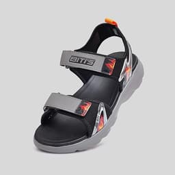 Sandal bé trai size 30-38 - Dép quai hậu học sinh hai quai dán hình tia chớp đế siêu nhẹ BEB004200 4