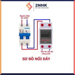 CÔNG TƠ ĐIỆN TỬ 80A loại 1 thông số và 4 thông số, đo số điện tiêu thụ (kWh), công suất (W), điện áp (V), cường độ (A) 9