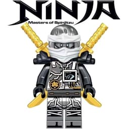 [CÓ SẴN][IN LƯNG]Mô Hình Lắp Ghép Ninjago Season 7-Minifigures Ninjago 6
