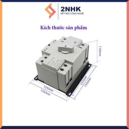 Bộ chuyển nguồn ATS LWR 2P 125A AC 220v chuyển đổi hai nguồn điện tự động không gây mất điện 6