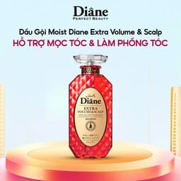 Dầu gội hỗ trợ mọc tóc và làm phồng tóc Moist Diane Extra Volume & Scalp 3